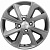 Khomen KHW 1501 6x15 4*100 ET48 DIA54.1 G-Silver Литой