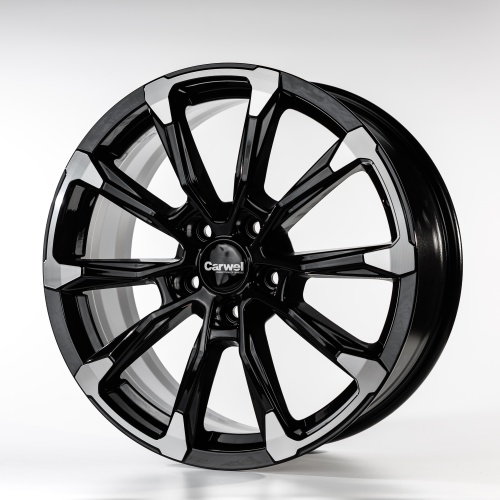 Carwel Ишим 7.5x18 5*108 ET46 DIA63.3 BL Литой