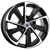 K&K C.T.G. 8x18 5*120 ET50 DIA65.1 Алмаз черный Литой