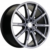 Khomen KHW 2102 9.5x21 5*112 ET30 DIA66.6 Gray-FP Литой