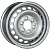Trebl 9506 6x16 5*118 ET50 DIA71.1 Silver Штампованный