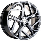 Khomen KHW 1716 7x17 5*114.3 ET45 DIA60.1 Gray Литой