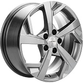 Khomen KHW 1712 7x17 5*114.3 ET39 DIA60.1 G-Silver Литой