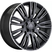 Khomen KHW 2004 8.5x20 5*108 ET45 DIA63.3 Black Matt MR Литой