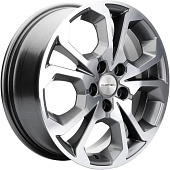 Khomen KHW 1711 6.5x17 5*114.3 ET50 DIA64.1 F-Silver Литой