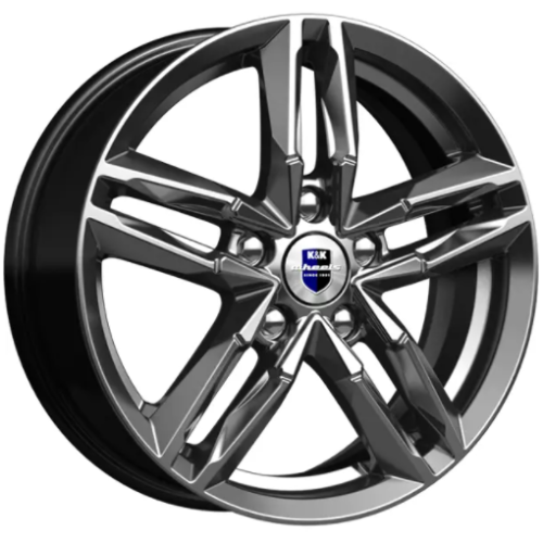 K&K Sayan 6x16 5*108 ET45 DIA67.1 Дарк платинум Литой