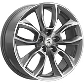 K&K КР001 7x18 5*108 ET38 DIA60.1 Алмаз черный Литой