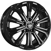 Khomen KHW 1610 6.5x16 5*112 ET50 DIA57.1 Black Литой