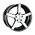 LS 742 8.5x19 5*112 ET40 DIA66.6 BKF Литой