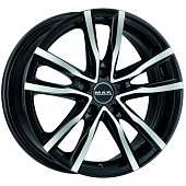 MAK Milano 8x18 5*108 ET45 DIA72.3 Black mirror Литой