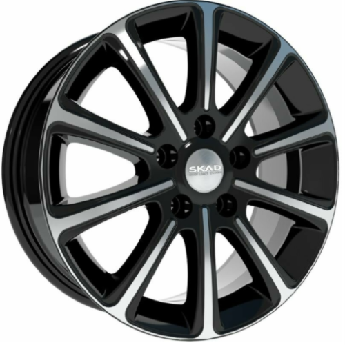 Скад Милан 6.5x16 5*114.3 ET45 DIA60.1 Алмаз Литой
