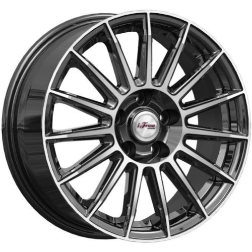 iFree Азур 6.5x16 5*114.3 ET45 DIA60.1 Блэк Джек Литой