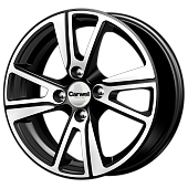 Carwel Бросно 5.5x14 4*100 ET38 DIA67.1 BL Литой