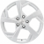 Khomen KHW 1713 7x17 5*112 ET45 DIA57.1 F-Silver Литой Khomen KHW 1713 7x17 5*112 ET45 DIA57.1 F-Silver Литой