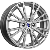 K&K Меандр 6x16 4*100 ET50 DIA60.1 Сильвер Литой