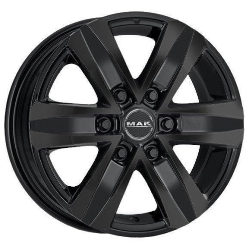 MAK Stone 6 8x18 6*114.3 ET45 DIA66.1 Gloss Black Литой