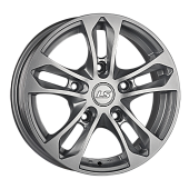 LS 197 6.5x16 5*139.7 ET40 DIA98.5 Silver Литой