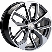 Khomen KHW 1703 7x17 5*112 ET43 DIA57.1 Gray-FP Литой