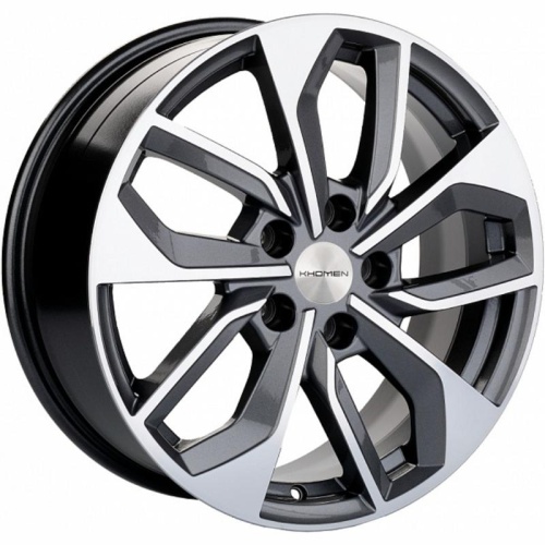 Khomen KHW 1703 7x17 5*112 ET43 DIA57.1 Gray-FP Литой
