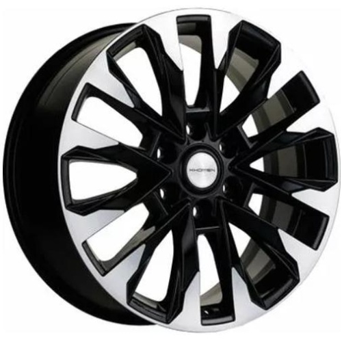 Khomen KHW 2010 8x20 6*139.7 ET60 DIA95.1 Black Matt Литой