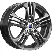 K&K Trinity 6x15 5*114.3 ET46 DIA67.1 Дарк платинум Литой