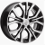 Khomen KHW 1608 6.5x16 5*110 ET46 DIA63.3 Black-FP Литой Khomen KHW 1608 6.5x16 5*110 ET46 DIA63.3 Black-FP Литой