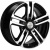 Khomen KHW 1602 6.5x16 5*139.7 ET40 DIA98.5 Black-FP Литой Khomen KHW 1602 6.5x16 5*139.7 ET40 DIA98.5 Black-FP Литой