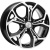 Khomen KHW 1702 7x17 5*108 ET43 DIA65.1 Black-FP Литой Khomen KHW 1702 7x17 5*108 ET43 DIA65.1 Black-FP Литой