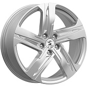 K&K КР004 7.5x19 5*114.3 ET53 DIA67.1 Elite silver Литой