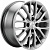 Khomen KHW 1506 6x15 4*100 ET37 DIA60.1 G-Silver Литой