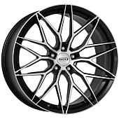 Dotz Suzuka dark 9.5x19 5*112 ET44 DIA70.1 BFP Литой