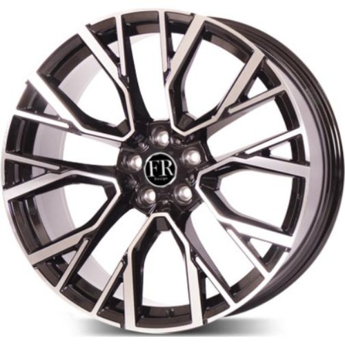 Replica FR B496 9.5x22 5*112 ET35 DIA66.6 Black Литой