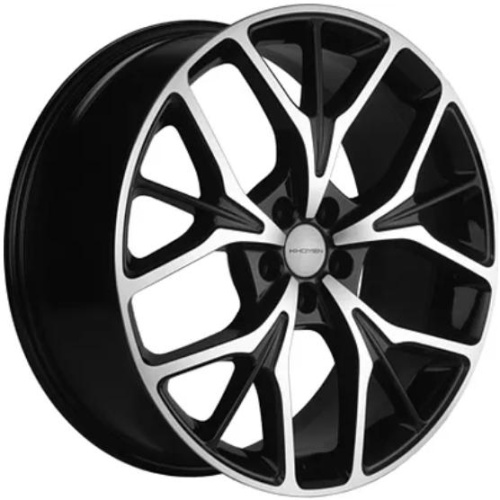 Khomen KHW 2012 8x20 5*114.3 ET35 DIA60.1 Black-FP Литой