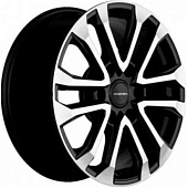 Khomen KHW 1805 7.5x18 6*139.7 ET25 DIA106.1 Black Литой
