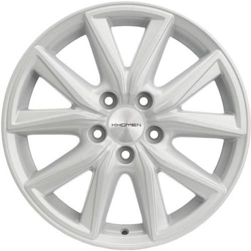 Khomen KHW 1706 7x17 5*114.3 ET39 DIA60.1 F-Silver Литой