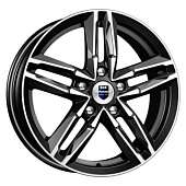 K&K Sayan 6x16 5*114.3 ET50 DIA67.1 Алмаз черный Литой