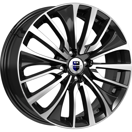 K&K Flanker 6.5x17 5*114.3 ET40 DIA64.1 Дарк платинум Литой