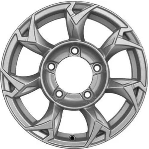 Khomen KHW 1505 5.5x15 5*139.7 ET5 DIA98.5 F-Silver-FP Литой