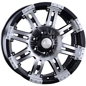 LS 954 9x18 6*139.7 ET25 DIA106.1 BKF Литой