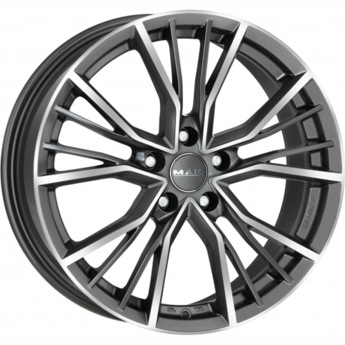 MAK Union 10x22 5*112 ET26 DIA66.6 Gunmetal Mirror Face Литой