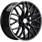 Khomen KHW 2005 8.5x20 5*112 ET20 DIA66.6 Black Matt MR Литой