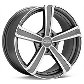 OZ Montecarlo HLT 9.5x20 5*112 ET52 DIA79 Matt Dark Graphite Diamond Cut Литой