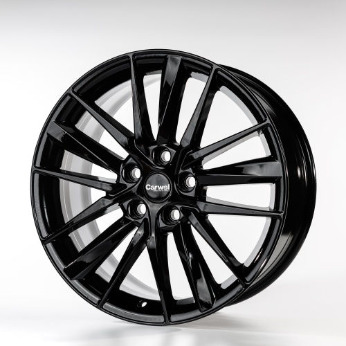 Carwel Алдан 8x18 5*114.3 ET53 DIA54.1 BL Литой