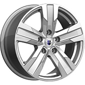 K&K Висмут 7x16 5*110 ET39 DIA65.1 Дарк платинум Литой