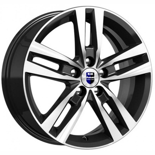 K&K Rassvet 6.5x16 5*114.3 ET45 DIA66.1 Алмаз черный Литой