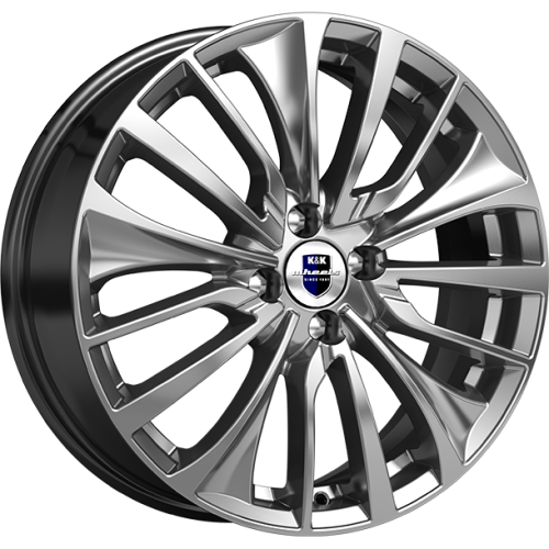 K&K Flanker 6.5x17 5*114.3 ET40 DIA64.1 Дарк платинум Литой