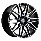 Khomen KHW 2103 9.5x21 5*112 ET37 DIA66.6 Black-FP Литой