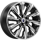 K&K Галего 7.5x19 5*114.3 ET40 DIA60.1 Алмаз черный Литой