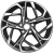 Khomen KHW 1716 7x17 5*114.3 ET51 DIA67.1 Black-FP Литой Khomen KHW 1716 7x17 5*114.3 ET51 DIA67.1 Black-FP Литой