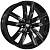 Khomen KHW 1905 7.5x19 5*108 ET33 DIA60.1 Black Литой